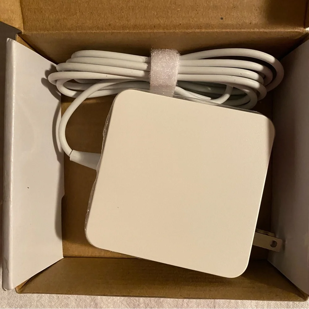 -Charging Power Adapter for Apple MacBook 60W L shap pin